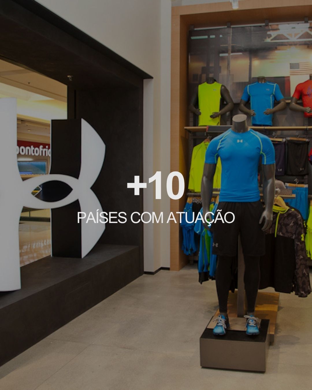 Projeto da Under Armour desenvolvido pela MQ