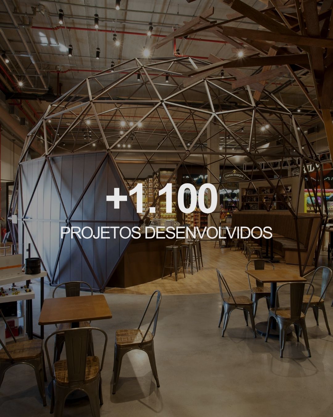 Projeto da Cacau Show desenvolvido pela MQ