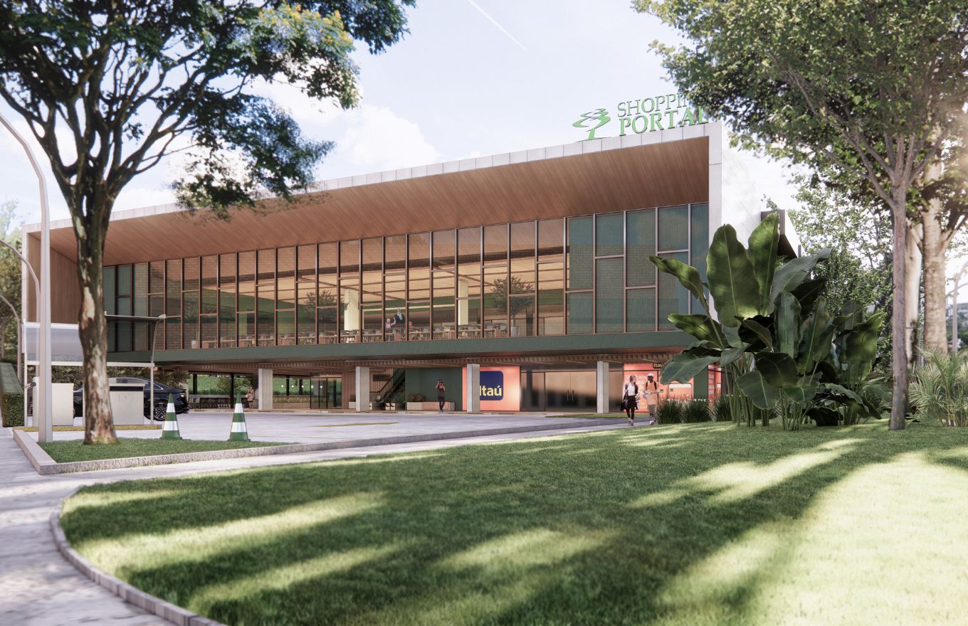 Projeto do Shopping Portal do Morumbi desenvolvido pela MQ Design de Consumo