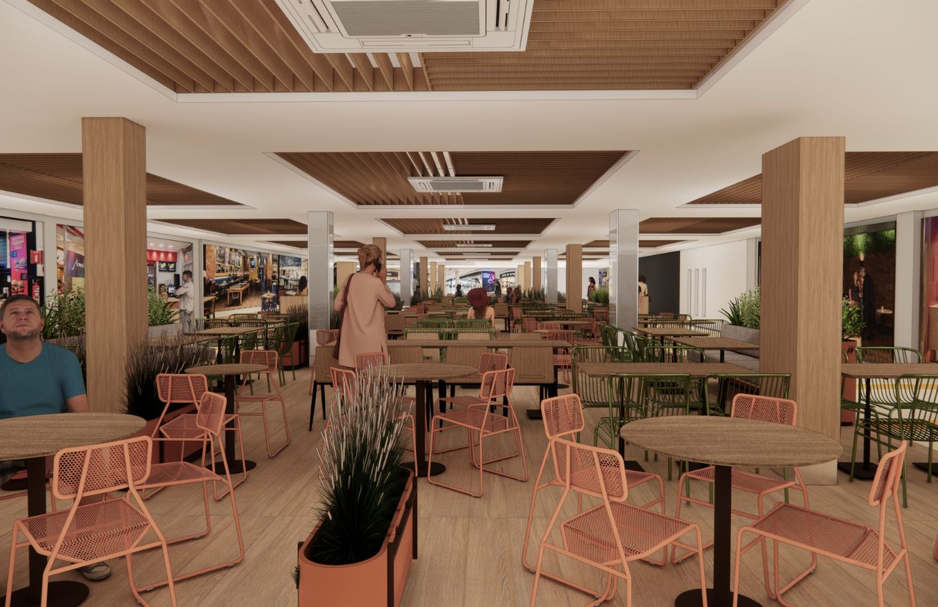 Projeto do CenterVale Shopping desenvolvido pela MQ Design de Consumo